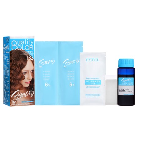 Estel Hair Gel, tone No. 133, golden brown, 170 g