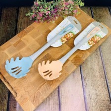 Silicone spoon for spaghetti Lenardi, 31.5 cm, Mix color