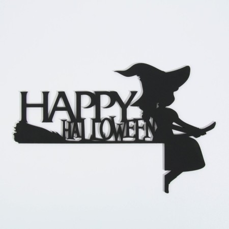 Decor on the door frame, Halloween decoration "Happy Halloween".-1