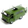 Metal machine "UAZ 3962", inertia, 1:24, light and sound, green color