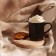 Ceramic Curamic Sl Home "Dolce Farm Nento", 400 ml, black color