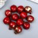 Decor for the creativity "grenade" set of 12 pcs. 3.5x2.5x2.5 cm