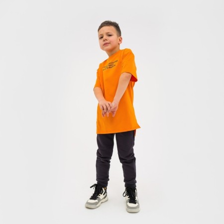 T-shirt Children's KAFTAN "Trendy" R.36 (134-140), Orange-4