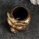 Figure Kashpo "Owl with the Council" Bronze, 9cm