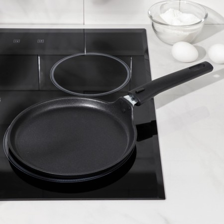 The pan -pancake “Tradition”, D = 20 cm, removable handle, anti -stick coating, black color-6
