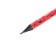 Pencil Blackographic hardness of the NV "Hands" with an eraser, sharpened, round, mix