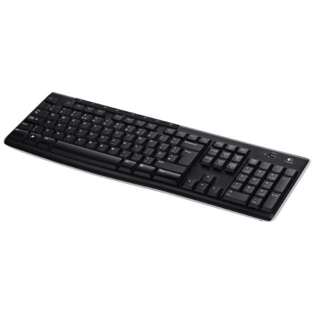 Logitech K270 Black/White USB wireless wireless Multimedia (920-003757)-1
