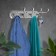 Tundra hanger tund004, metal, four -rod, chromium color