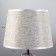 Stella table lamp E14 40W gray 22.5x22.5x45cm Risalux