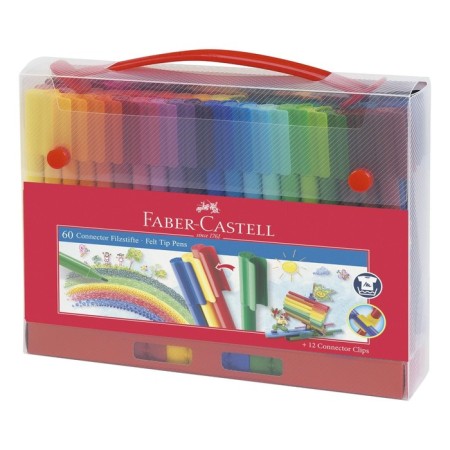 Faber-Castell Connector + 12 clips for connecting, gift box-1