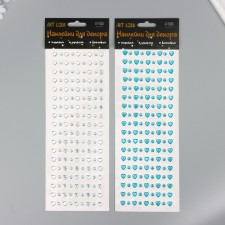 Sticker of rhinestones plastic 