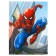 Notepad A7, 64 sheets, in a solid cover, Spider-Man