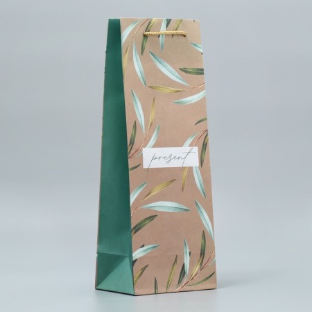 Gift package for a bottle, packaging, Present, 36 x 13 x 10 cm-2