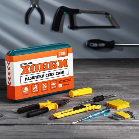 A set of tools in the case “Home yourself”, universal, 11 items-3