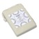 Essential pillowcase set, 2 pcs, gray-beige color