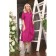 Women's dress, size 46, fuchsia color