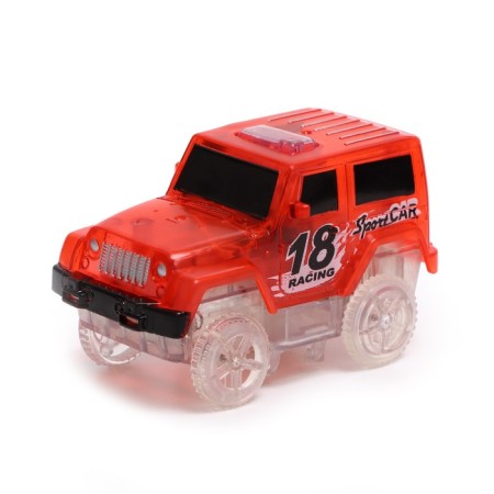 The Flash Track Auto Track, with 2 cars, 1006 cm, works from batteries-7