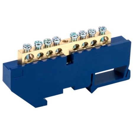 The “N” tire is zero with a blue insulator for a 6x9 mm DIN-rack Strait Bol. 8 REXANT groups