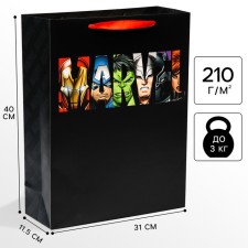 Gift package, 31x40x11 cm, packaging, Avengers