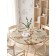 Tables on the table “Letter from the past”, round, oxford, elastic band, size 140x140 cm, diameter 105-120 cm