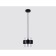 Suspended lamp with a replaceable lamp Ambrella Light, Traditional, TR3646, E27, Black Color