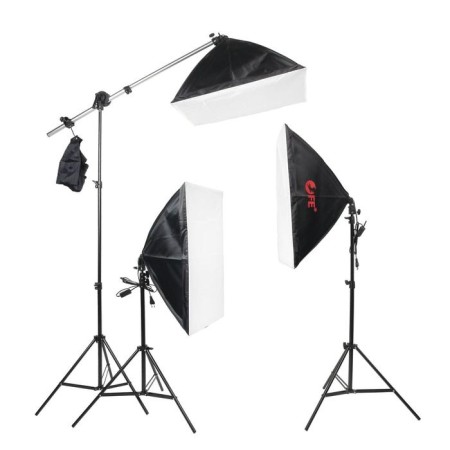Studio equipment set Falcon Eyes Keylight 325LED, SB5070 KIT