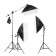 Studio equipment set Falcon Eyes Keylight 325LED, SB5070 KIT