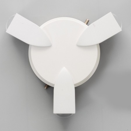 Lamp "Deco" 3xLED 3W 4000K IP66 white 16x4.3x16 cm-1