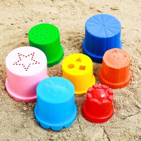 Pyramid for sand No. 71, Mix color-2