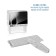 Automatic self-assembled COLOP PRINTER 20/3-SET Standart with personalization, 3 lines, 1 cash desk