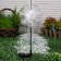 Garden lamp on the sunny battery "Block", 70 cm, 1 LED, glow of multi (RGB)