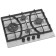 Espranza Hog4S3W X, gas, 4 burners, silver.