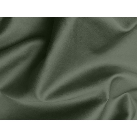 Satin Luxe sheet, size 240x260 cm, Sicilian olive color
