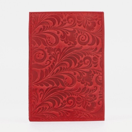 Cover for passport, red color-1