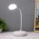 Table lamp "Universal" LED 5W 3000k 2 sockets 2xusb2.0 White 13x13x37cm Risalux