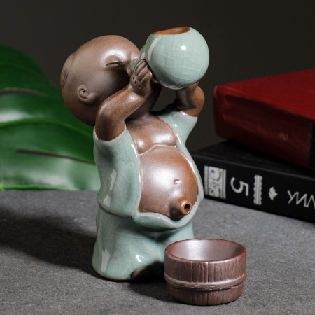 A set of incense on the stand "The boy drinks" 13x8x9cm-3
