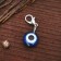 Bulak-cone from the evil eye "Obel from negativity", 2.5 cm, blue color in silver