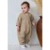 Combineson children's summer, height 62 cm, cappuccino color
