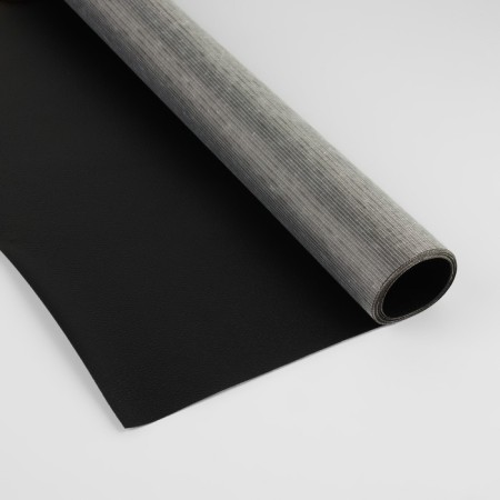 Artificial leather 137 × 50 cm, 0.5 mm, black color-2