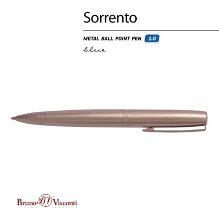 Switching handle, 1.0 mm, brunovisConti sorrento, blue rod, shampan metal case-5