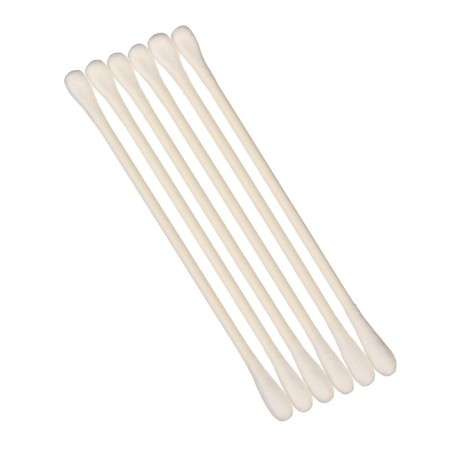 Baby cotton sticks 2B1 Mama Lubby with a spatula, 180 pcs.-4