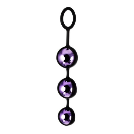 Toyfa A-Toys vaginal balls, abs plastic, purple color, d = 3.5 cm-1