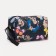 Cosmetic bag with lightning, black color