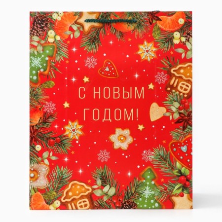 Gift package "Happy New Year!", 26 x 32 x 12 cm-1