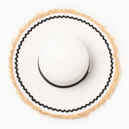 Women's Hat Minaku, central white, rr 58-3