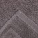 Terry towel with a border 50x90 cm, gray, cotton 100%, 430g/m2