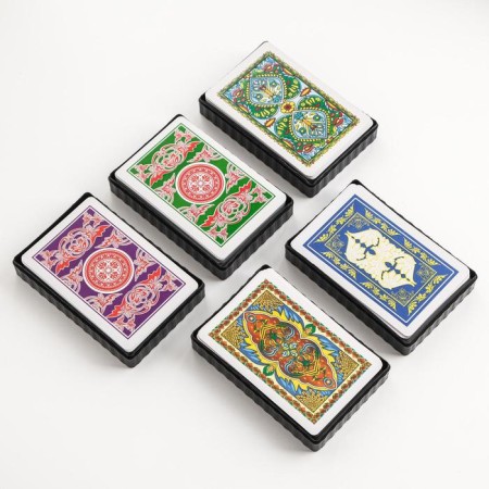 Plastic Plastic Maps "Roulette", 54 pcs, 25 μm, 8.8 x 5.8 cm, mix-1
