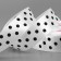 Satin tape "Golshek", 25 mm × 23 ± 1 m, white color No. 001