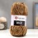 Yarn "Dolce" 100% micropoliester 120m/100g (765 beige) mix