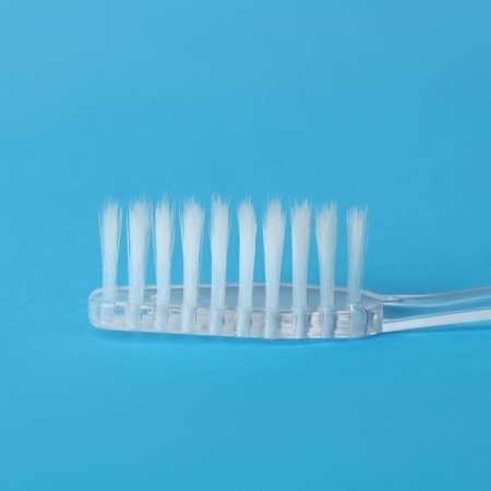Toothbrush, 17.5 cm, transparent/blue color-3